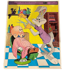 1965 Vintage Whitman Bugs Bunny Frame Tray Puzzle